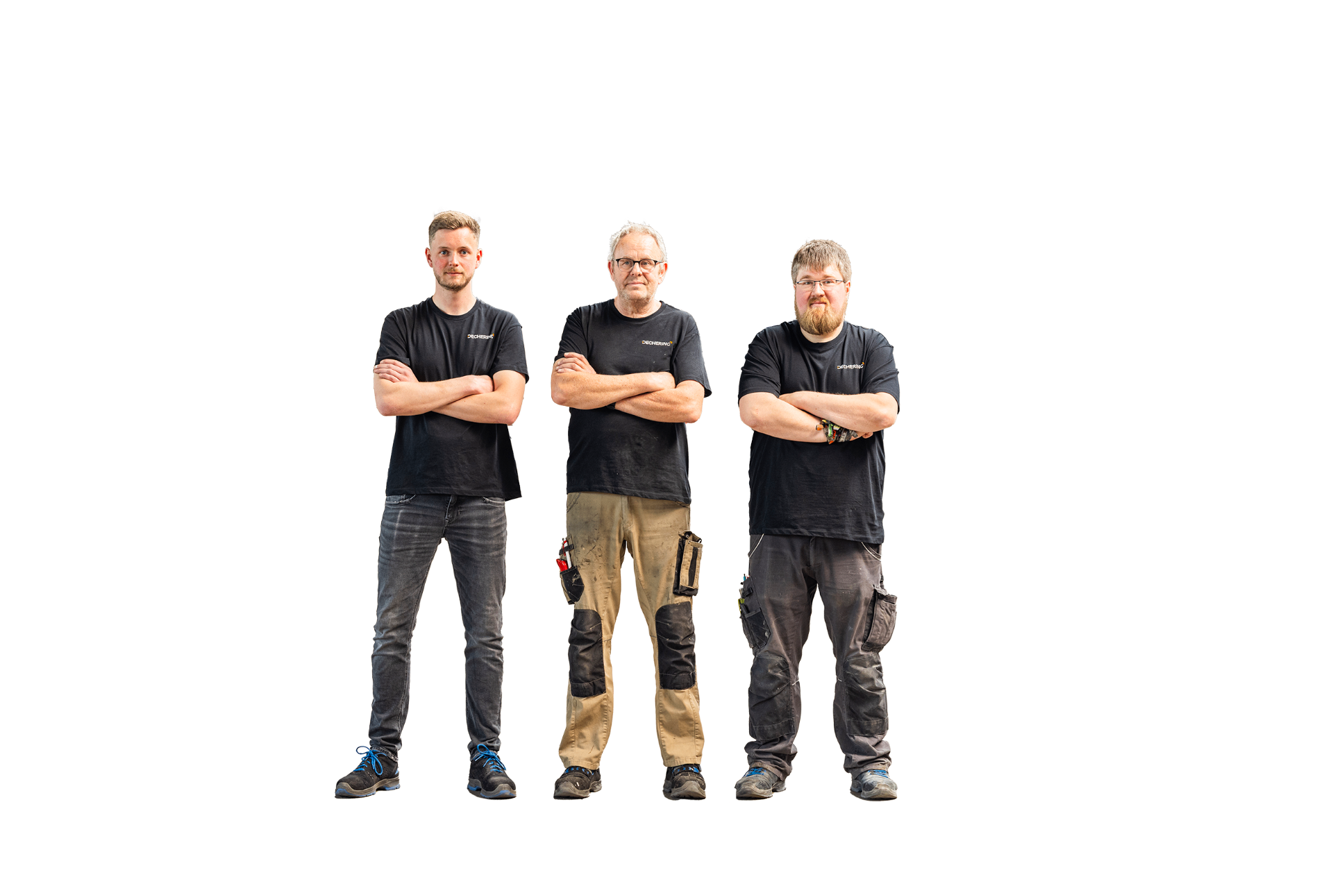 Team von Dechering in der Fertigung